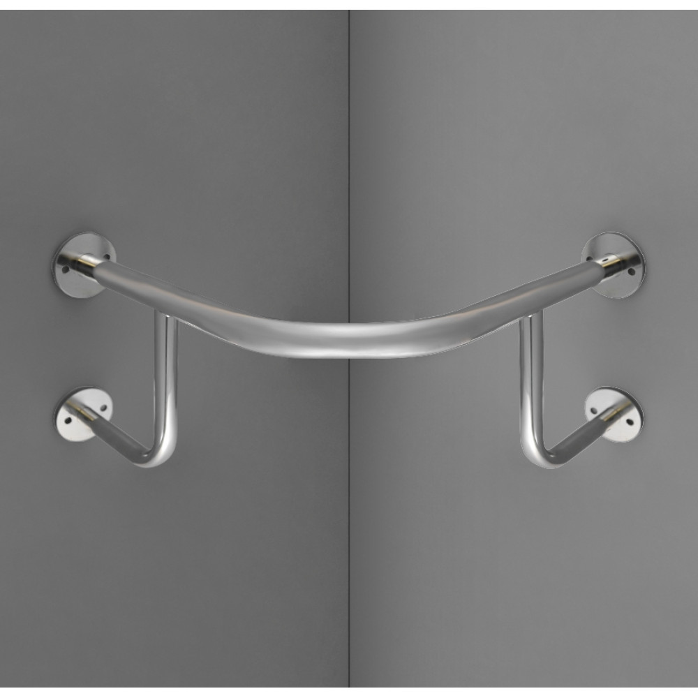 Поручень настенный для угловой раковины